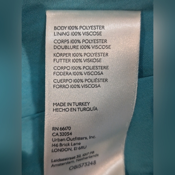 Anthropologie | Maeve A-Line Button Front Midi Skirt Blue Motif Sz US2 EU 34 - Picture 8 of 12